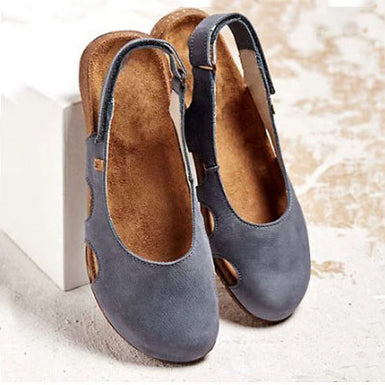 Lia ™ – Sandales Confort avec Soutien et Élégance Bleu