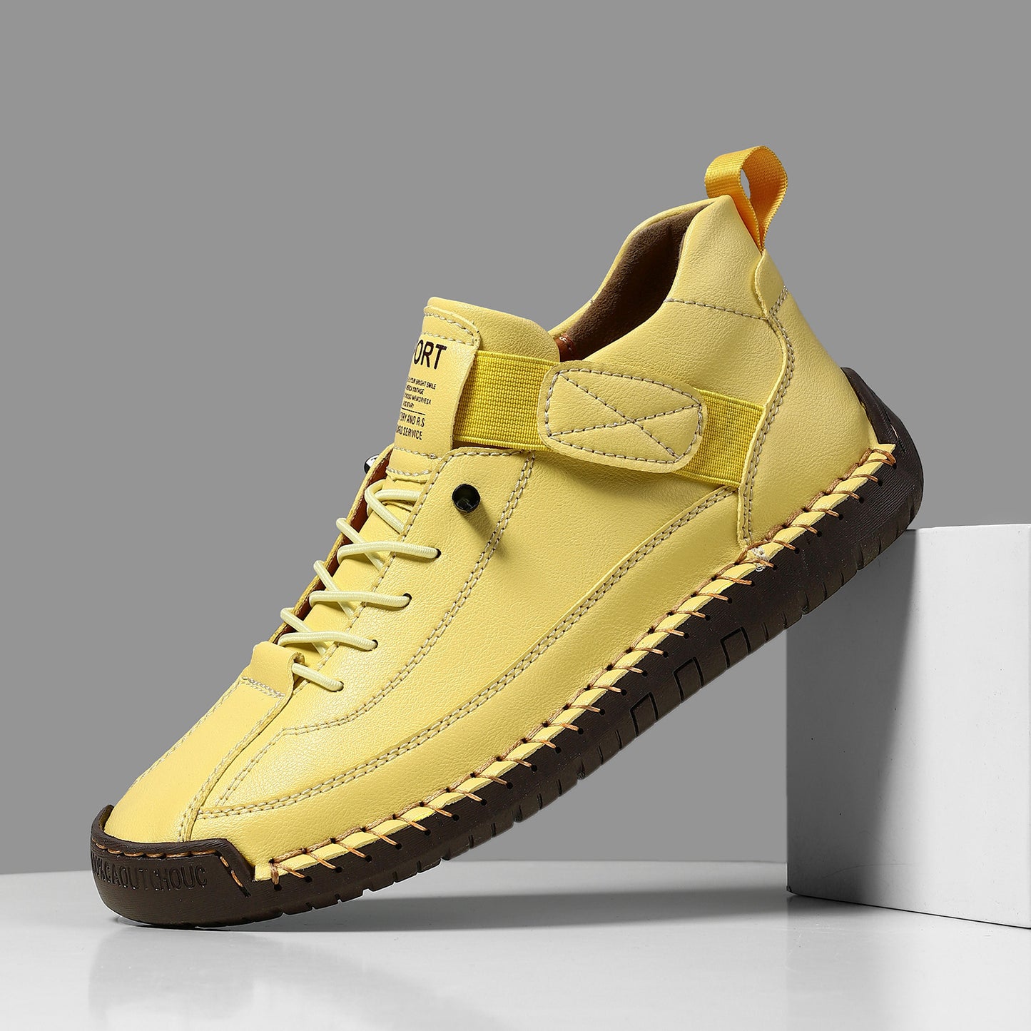 Lina™ | BASKETS CONFORT ORTHOPÉDIQUE BEIGE Jaune