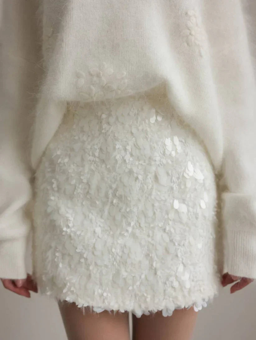 Mini Jupe Clara Blanc