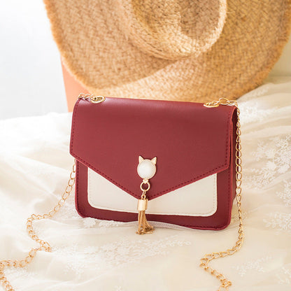 Sac vivatelle à la Mode Simple Rouge