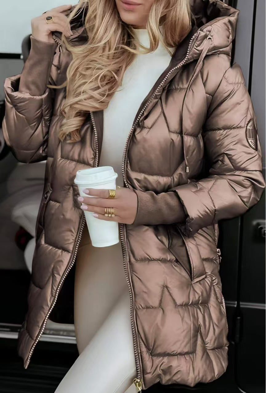 Olivia | Doudoune Hivernale Marron