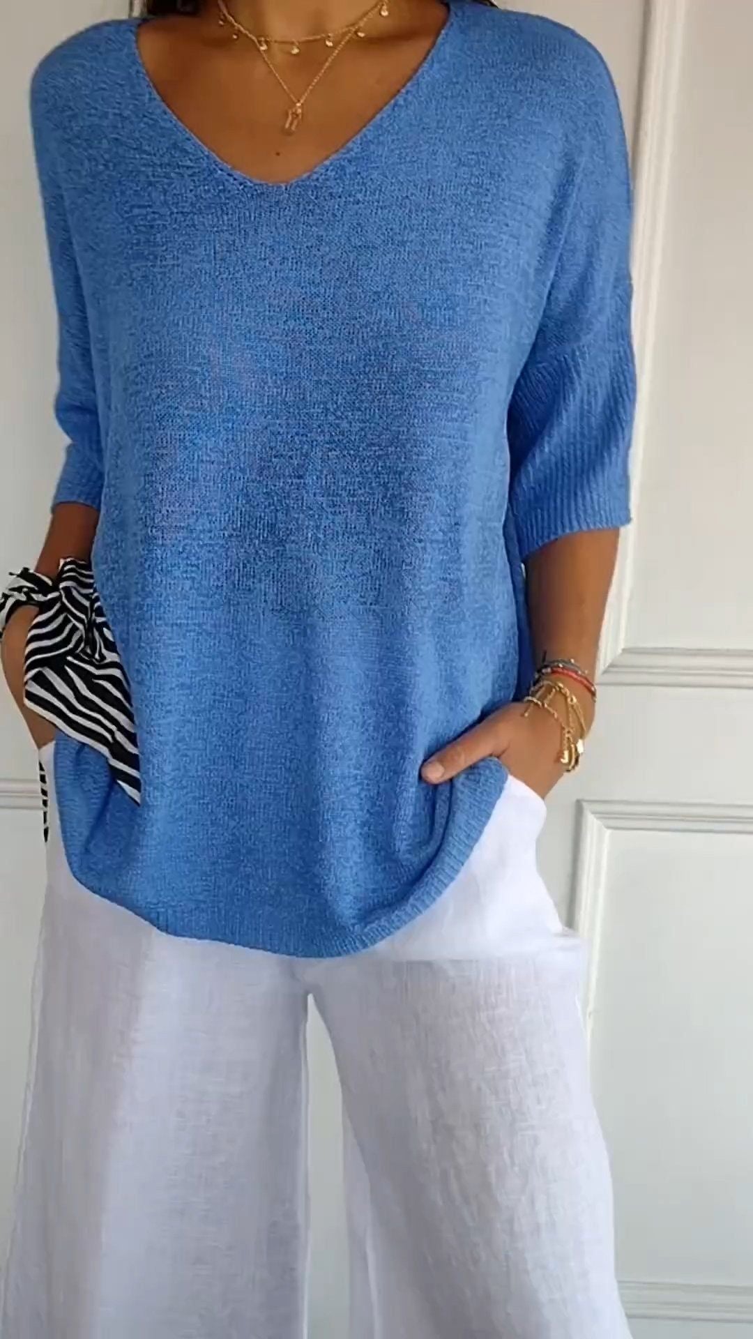 Pull Alice Sorties Intemporelles Bleu