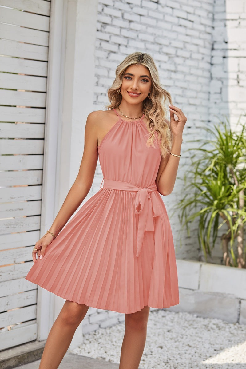 Elsbeth |Robe Bustier Sorties Lumineuses Rose