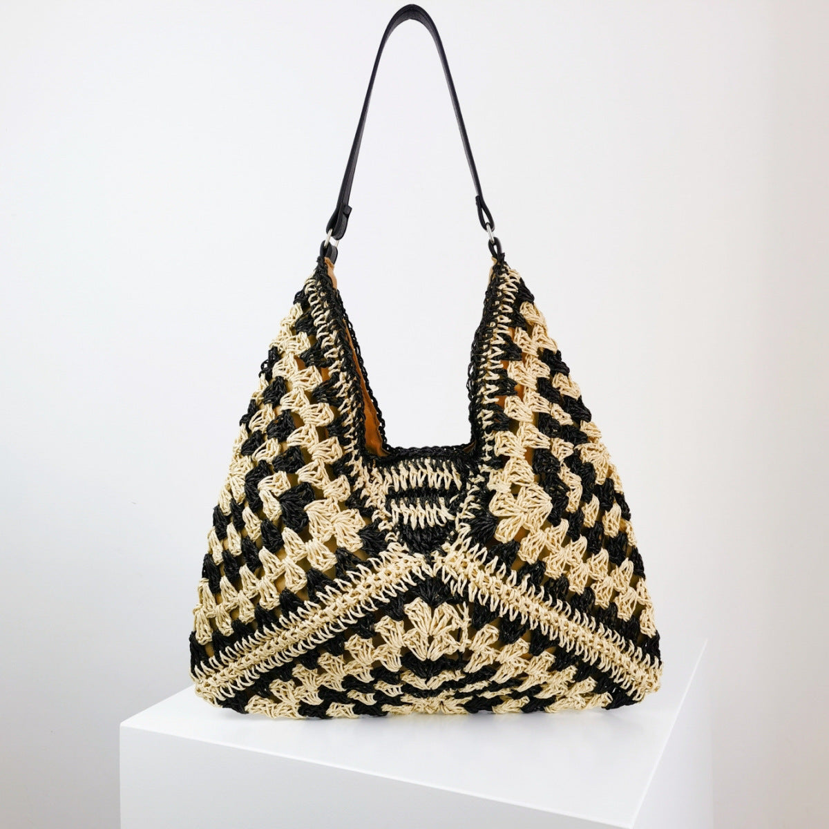 Bina | Sac à Bandoulière Noir Khaki