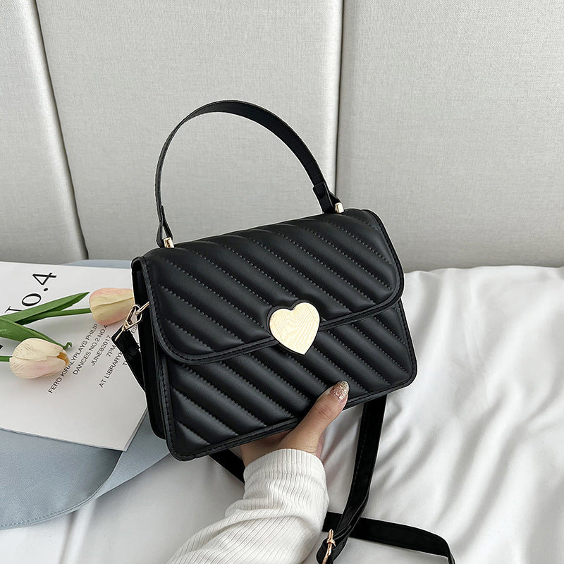 Sac à Chaîne stylishly Sorties Raffinées Noir