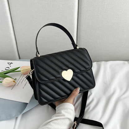 Sac à Chaîne stylishly Sorties Raffinées Noir