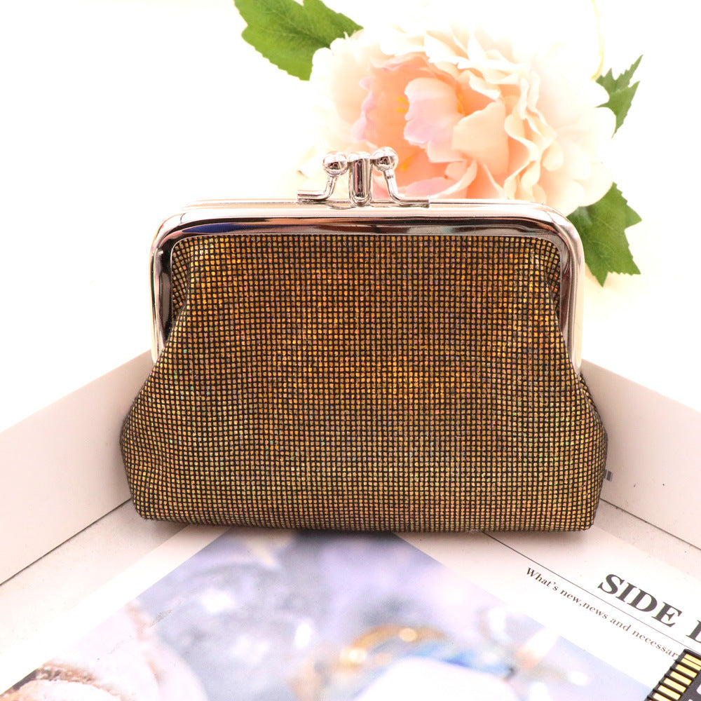 Sac vivatelle Élégance Rétro en Cuir Dorée