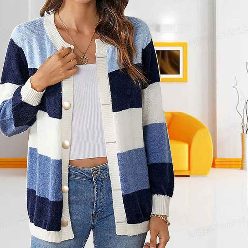 Cardigan vivatelle - chic et raffiné Blue