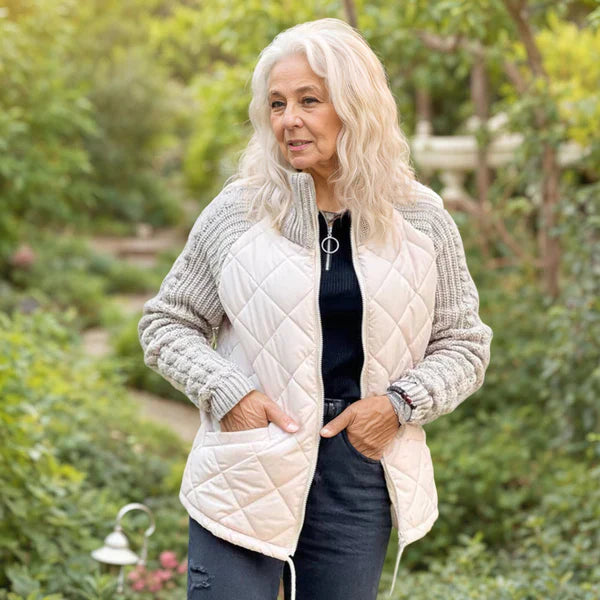 VesteCozy™ Calysta – Le Confort Élégant Beige