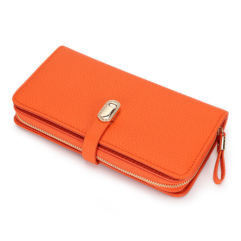 Lumin | Portefeuille de Mode Orange