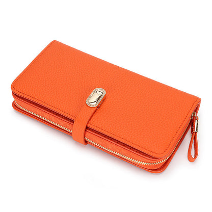 Lumin | Portefeuille de Mode Orange