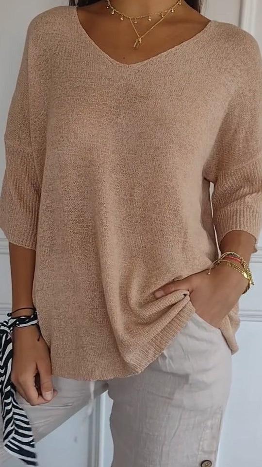 Pull Alice Sorties Intemporelles Biege