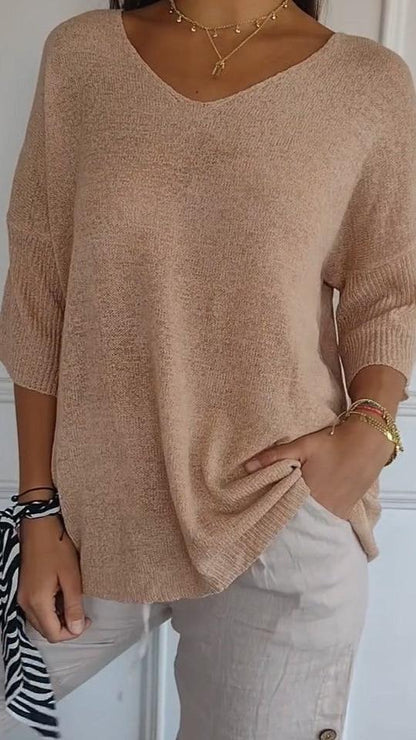 Pull Alice Sorties Intemporelles Biege