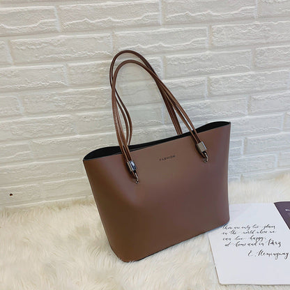 Zoe | sac à Main de Luxe en Cuir Souple Marron foncé