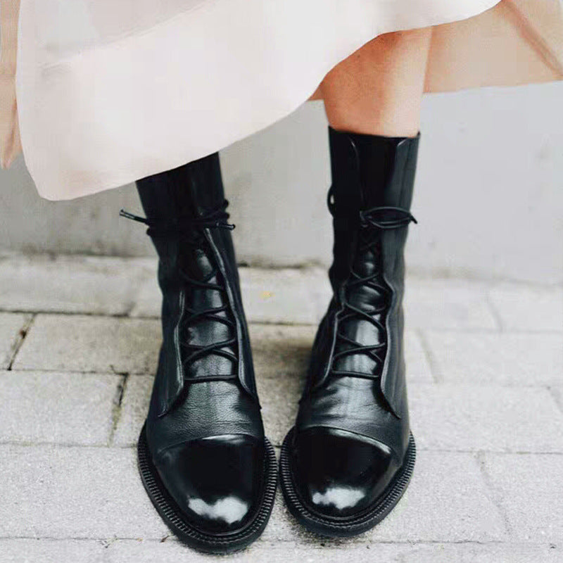 Bottes Martin vivatelle à Talon Bas Noir