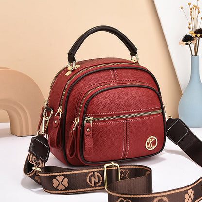 Livora|Sac Bandoulière Polyvalent Rouge