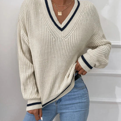 Pull Rayé Alice - Doux et Confortable