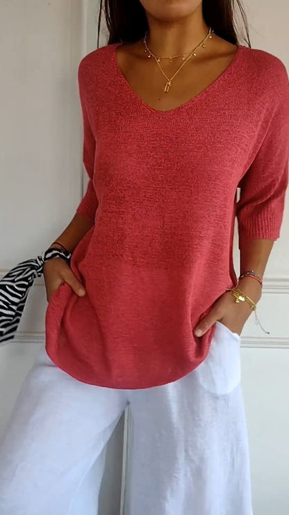 Pull Alice Sorties Intemporelles Rouge