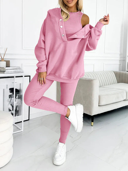 Ensemble diane|trois pièces Rose