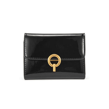 Porte-cartes en Cuir Noir