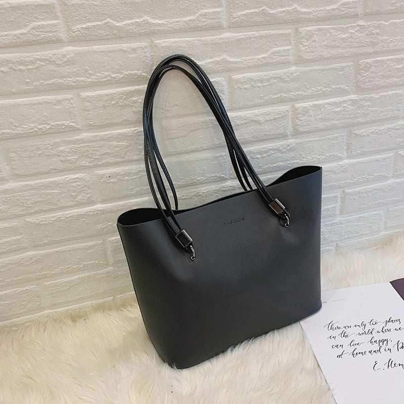 Zoe | sac à Main de Luxe en Cuir Souple Noir