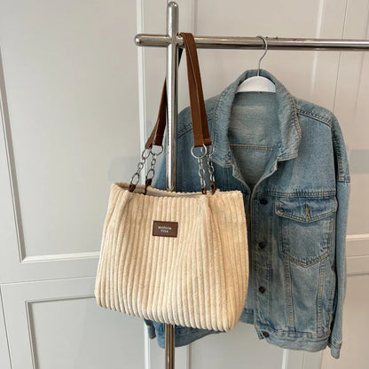 Sac Mila|à Bandoulière pour l'Automne et l'Hiver Blanc