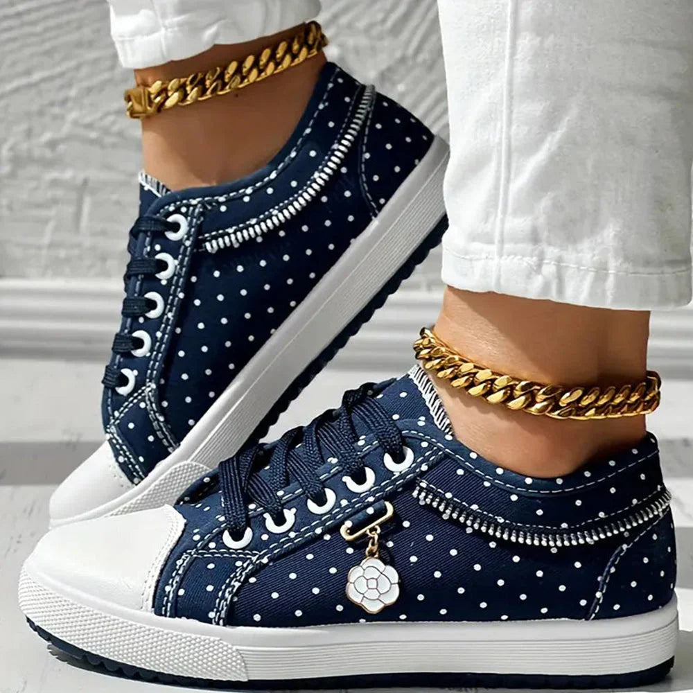 Deniz®|Chaussures femme orthopédiques ultra-confort bleu
