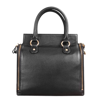 Sac À Main Rétro en Cuir PU Noir