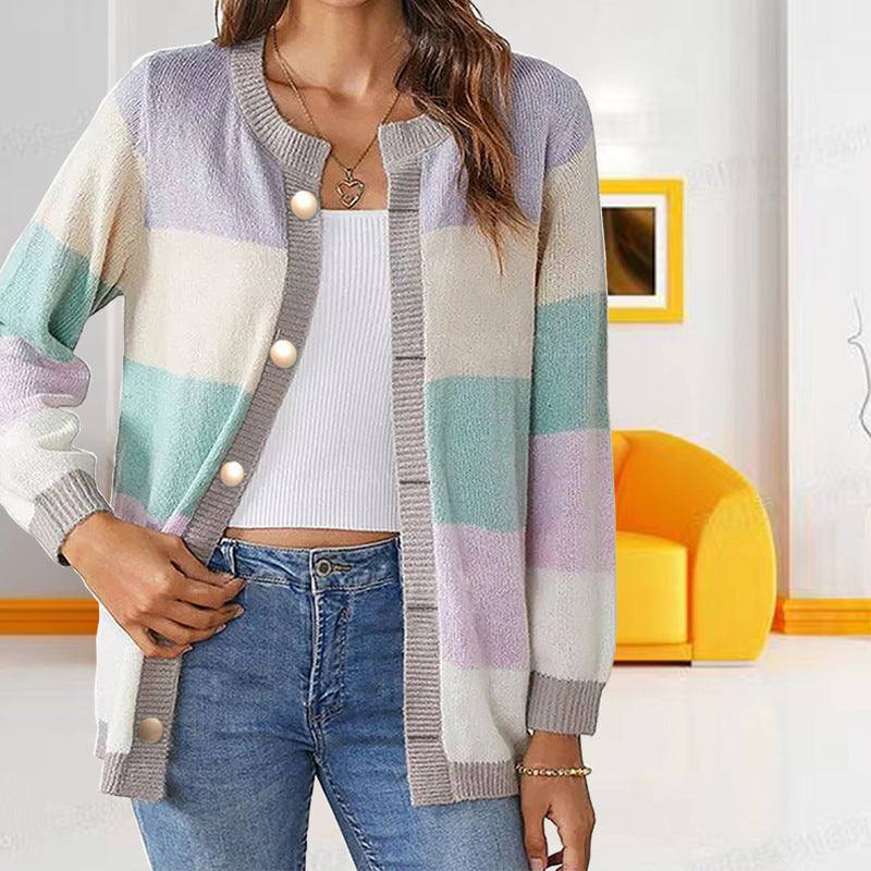 Cardigan vivatelle - chic et raffiné Violet