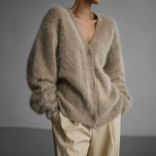 Cardigan Alin chic et raffiné Biege