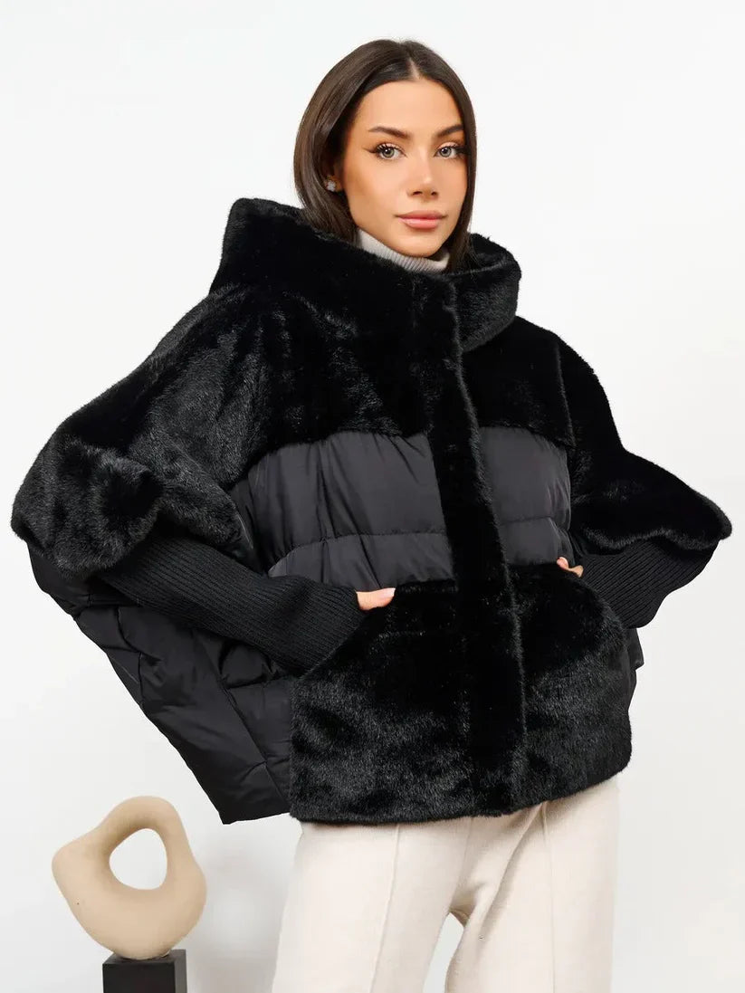 Carola|Doudoune Hivernale Noir