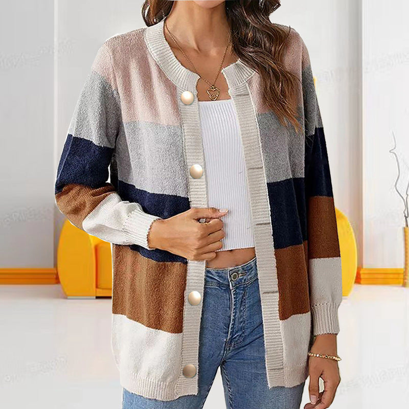 Cardigan vivatelle - chic et raffiné Khaki