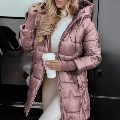 Olivia | Doudoune Hivernale Rose