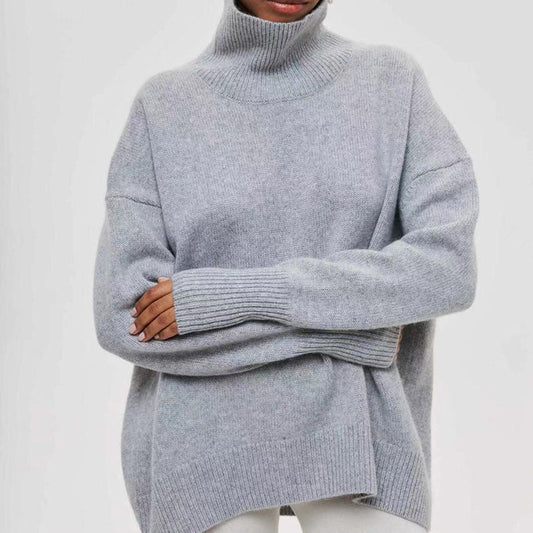 Valor|Pull à col roulé Gris