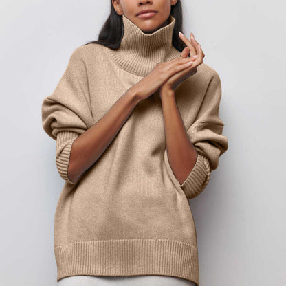 Valor|Pull à col roulé Khaki
