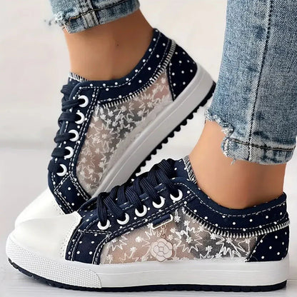 Deniz®|Chaussures femme orthopédiques ultra-confort bleu-fonce-1
